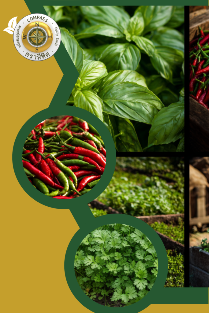 ชุดผักสำหรับคนทำอาหาร ปลูก 5 ชนิด ทำได้ 10 เมนู (กินจริง ใช้จริงในครัวไทย)